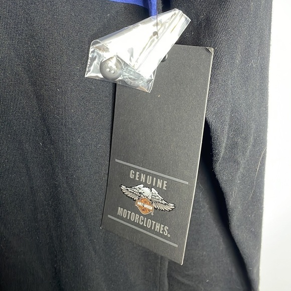 Harley-Davidson | Men’s Rugby Style Longsleeve‎ Shirt Size Small NWT - Picture 4 of 6